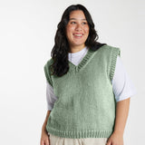 Wool And The Gang Lil Crazy Sexy Wool In Eucalyptus Green 100g