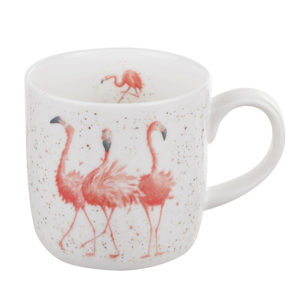 Wrendale Pink Ladies Flamingos Mug