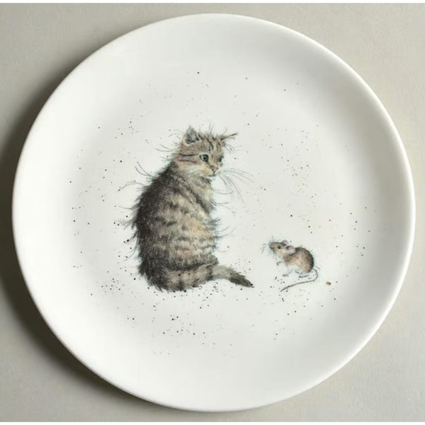 Royal Worcester Wrendale Designs Cat and A Mouse Small Plate