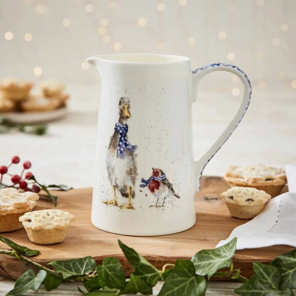 Wrendale by Royal Worcester, tazza con giraffa primo bacio, multicolore Wrendale by Royal Worcester, tazza con giraffa primo bacio, multicolore
