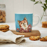 Wrendale Designs Poppy Field' Fox Large Mug