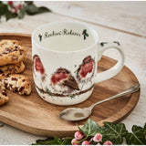 Wrendale Designs Rockin Robins Fine Bone China Mugs