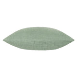 Yard Lark Muslin Crinkle Cotton Cushion Eucalyptus