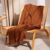 Yard Abel Waffle Throw Pecan 130x180cm