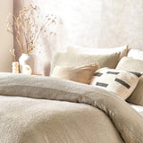 Yard Boucle Duvet Cover Set Greige