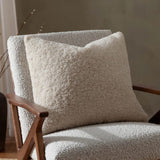 Yard Olann Faux Shearling Cushion Natural