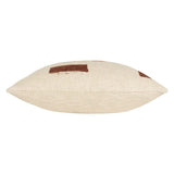 Yard Terra New Printed Slub Cotton Cushion Pecan 40x60cm