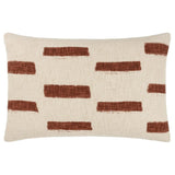 Yard Terra New Printed Slub Cotton Cushion Pecan 40x60cm