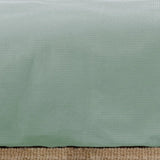 Yard Waffle Textured 100% Cotton Duvet Cover Set Seafoam