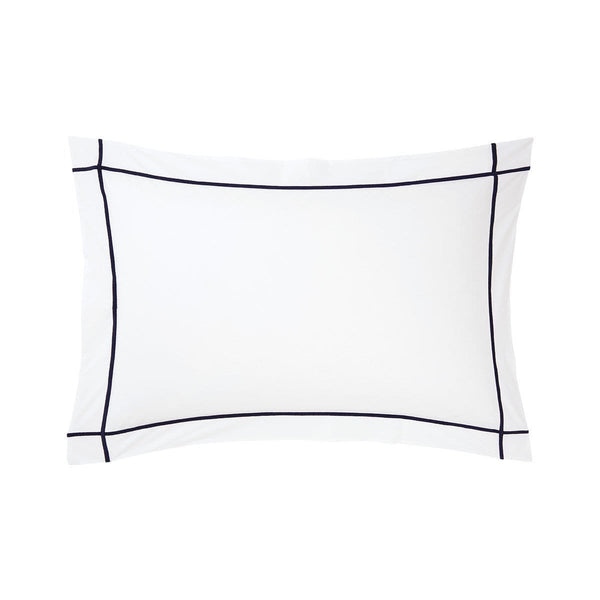 Yves Delorme Athena Pillowcase Marine Standard 50X75