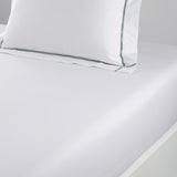 Yves Delorme Roma Blanc Fitted Sheet