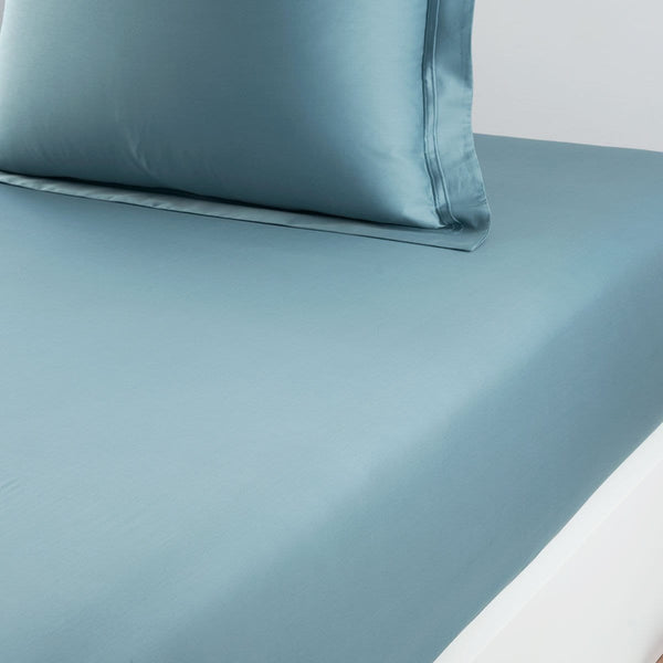 Yves Delorme Triomphe Fjord Fitted Sheet