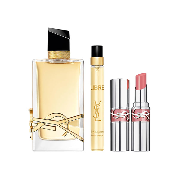 YSL Libre Eau de Parfum 90ml and Loveshine highshine lipstick Set