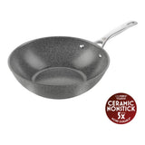 ZWILLING Salina Ceramic Aluminium Wok, 30cm